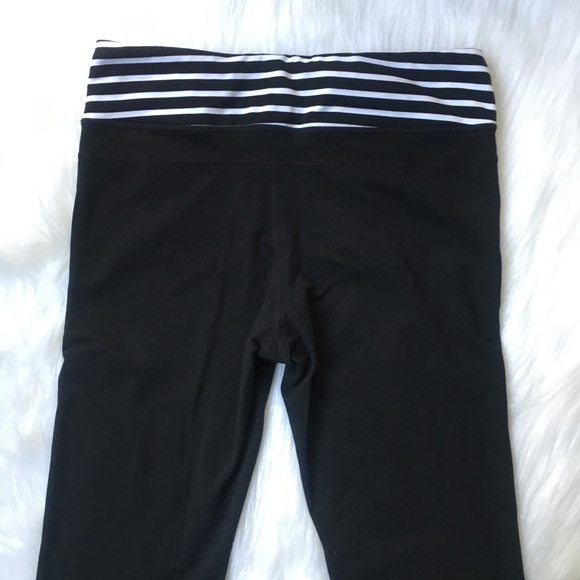 Athleta Girl Black & White Bootcut Leggings - Picture 9 of 9